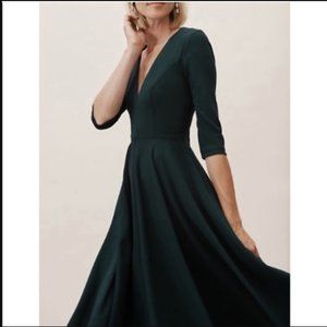 Green BHLDN Valdis Dress Sz. 8 - EUC